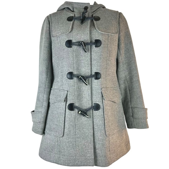 Burberry Jackets & Blazers - Burberry Vintage Plaid Blue Label 100% Wool Angora Blend Coat Size Medium